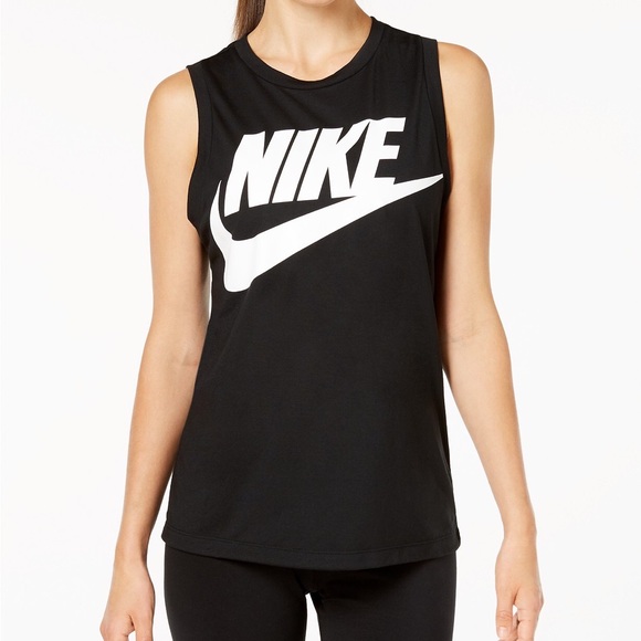 Nike Black tank top - Picture 1 of 4